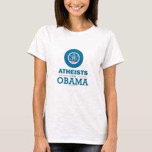 Atheïsten voor Obama T-shirt