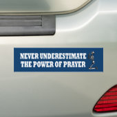 Atheïstisch gebed bumpersticker (Op auto)