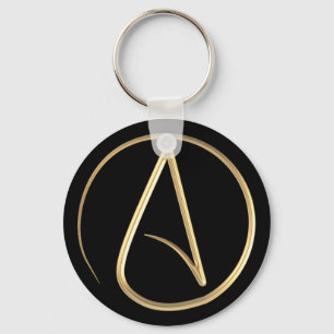 Atheïstisch symbool sleutelhanger