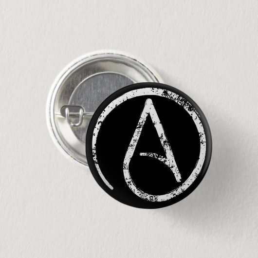 Atheïstische Alliance International Button (Voorkant /achterkant)