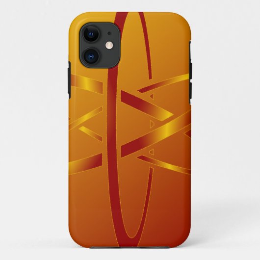 atheïstische atoom Case-Mate iPhone case (Achterkant)