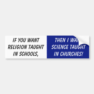 Atheïstische Bumpersticker