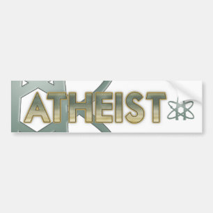 Atheïstische Bumpersticker (Amerikaans atheïstis