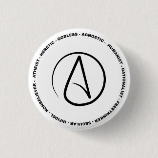 Atheïstische Button
