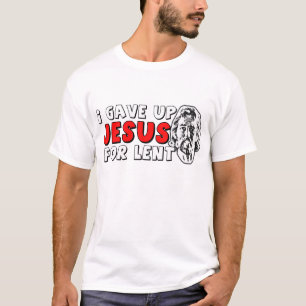 Atheïstische lening t-shirt