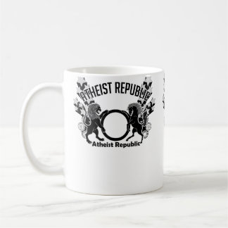 Atheïstische Republiek Logo Vallende Sterren Koffiemok