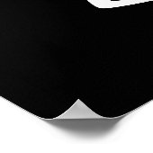 Atheïstische vis poster (Hoek)