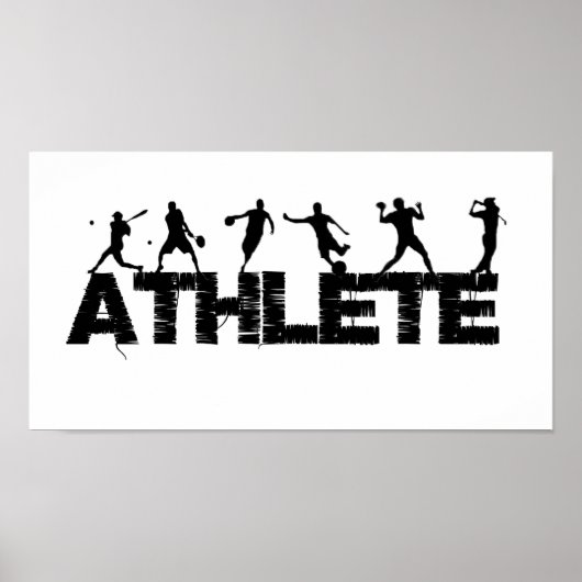 Athelete Poster (Voorkant)