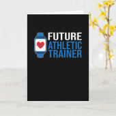 Atheletic Trainer omdat Athleten Kaart (Gele Bloem)