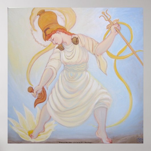 Athena als Naro Dakini Poster (Voorkant)