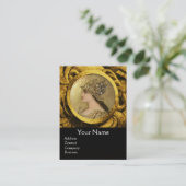 ATHENA AND FIGHTS MONOGRAM, Red Ruby Visitekaartje (Staand voorkant)