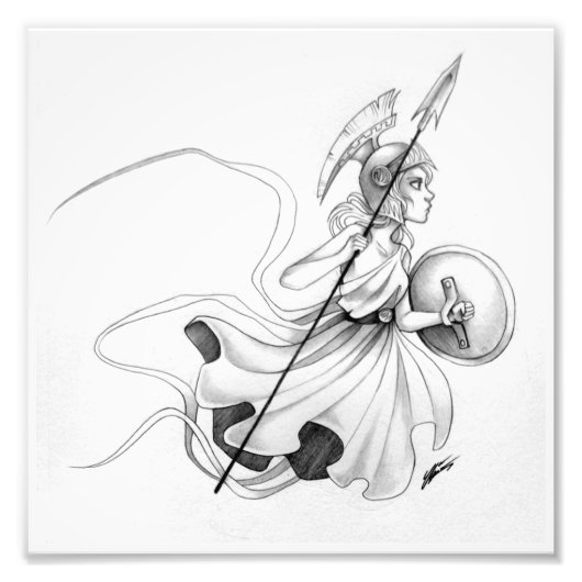 Athena Foto Afdruk (Voorkant)