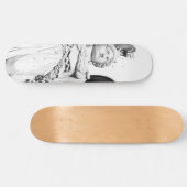 Athena Goddess van Wisdom #2 #wall #art Skateboard (Horizontaal)