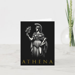 Athena Godin van Wijsheid en Oorlog Kaart