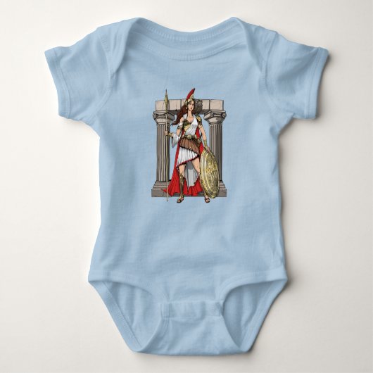 Athena Greek Goddess Romper (Voorkant)