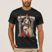 Athena Greek Goddess T-shirt (Voorkant)