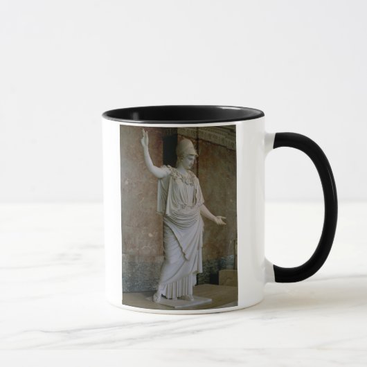 Athena, Grieks, waarschijnlijk vijfde eeuw voor Ch Mok (Rechts)
