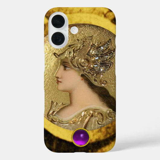 ATHENA MET FANTASY GRIFFINS EN PAARS GEMSTONE Case-Mate iPhone CASE (Achterkant)