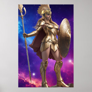 Athena Mythologie Serie Poster