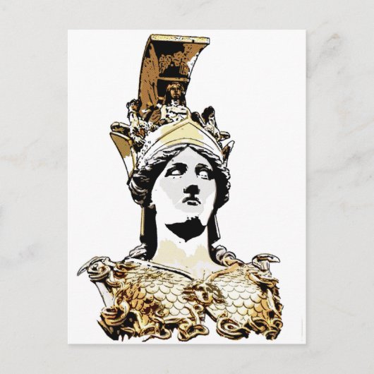 ATHENA PALLAS BRIEFKAART (Voorkant)