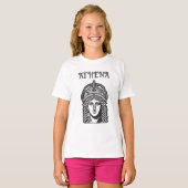 Athéna, Patron de la déesse d'Athènes T-shirt (Devant entier)