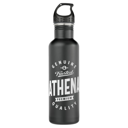 Athena Persoonlijke naam Birthday Gift Waterfles (Voorkant)
