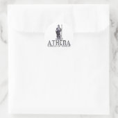 Athena Ronde Sticker (Tas)