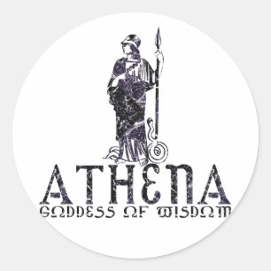 Athena Ronde Sticker