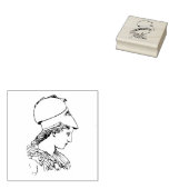 Athena Rubberstempel (Gestempeld)