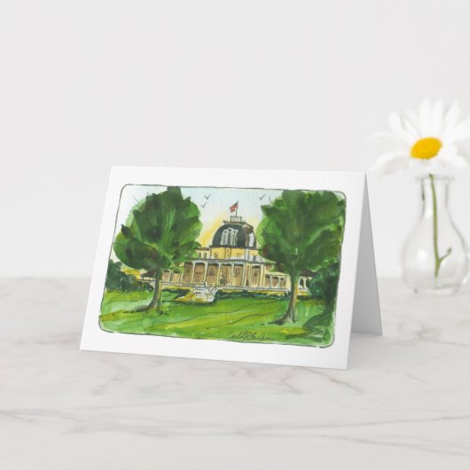 Athenaeum Hotel, Chautauqua Carte pliée (Petite plante)