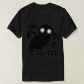 Athena's Shirt Owl Grieks Mythology Ancient Grieke (Design voorkant)