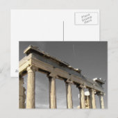 athene - acropolis briefkaart (Voorkant / Achterkant)