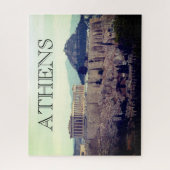 athene acropolis hill legpuzzel (Verticaal)