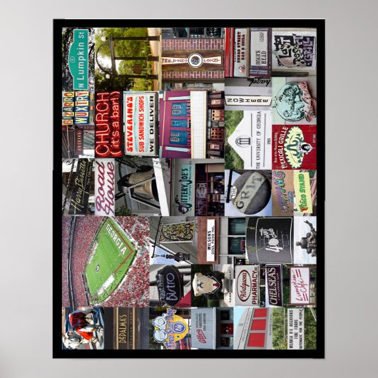 Athene Georgia Poster (Voorkant)