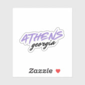 Athene Georgia Sticker (Vel)