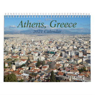 Athene Griekenland 2021 Reiskalender Kalender