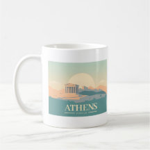 Athene Griekenland Acropolis Pastelreizen
