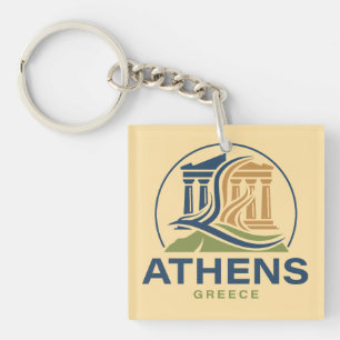 Athene Griekenland Akropolis Parthenon Sleutelhanger
