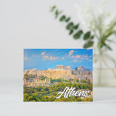 Athene, Griekenland Briefkaart (Staand voorkant)