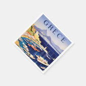  Athene Griekenland Briefkaart reizen Servet (Hoek)