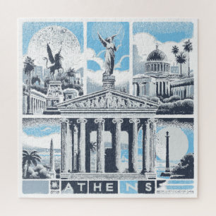 Athene Griekenland Europa Legpuzzel