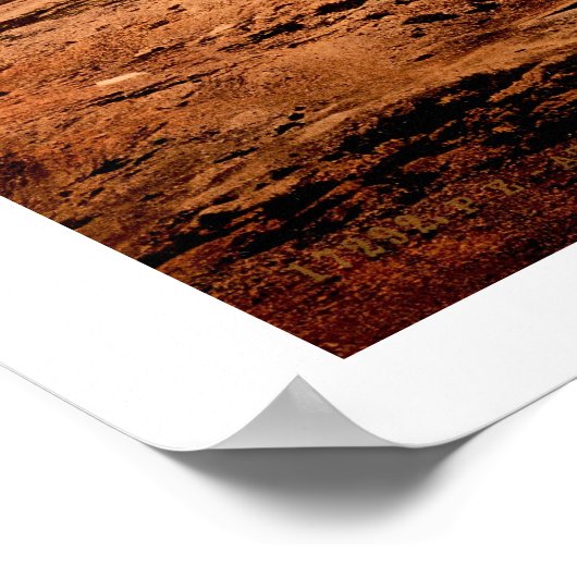 Athene Griekenland Jupiter Temple Poster (Hoek)