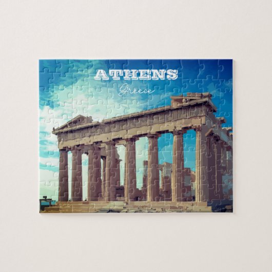 Athene, Griekenland Legpuzzel (Horizontaal)