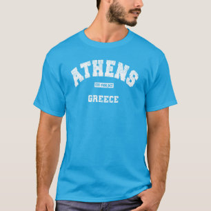 Athene, Griekenland Oost. 1400 BCE Athletic Distre T-shirt