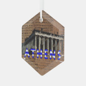 Athene Griekenland Parthenon Akropolis Ornament (Voorkant links)