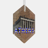 Athene Griekenland Parthenon Akropolis Ornament (Voorkant Rechts)