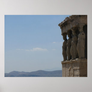 Athene Griekenland poster fotografie