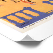  Athene Griekenland reisbureau Poster (Hoek)