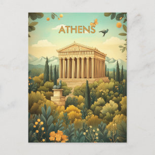 Athene Griekenland Reizen Briefkaart