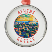 Athene Griekenland Retro Nastress Circle